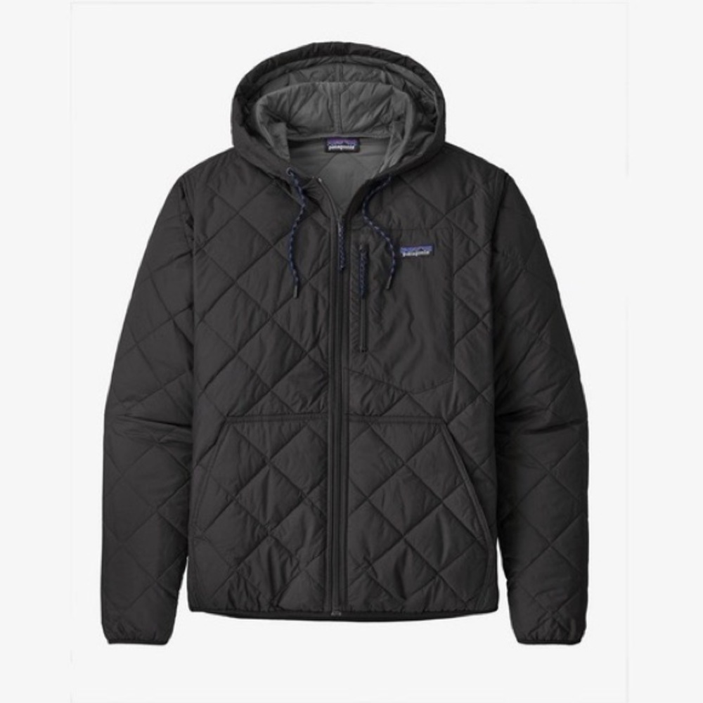 Patagonia Men’s Diamond Quilted Bomber Hoodie - New!